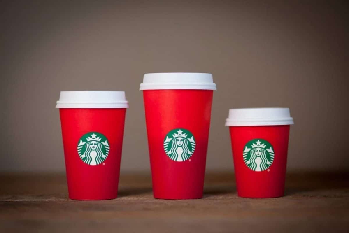 red starbucks cups